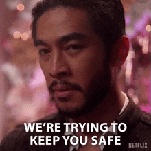We'Re Trying To Keep You Safe Charles Sun GIF - We'Re Trying To Keep You Safe Charles Sun The Brothers Sun GIFs