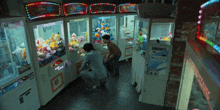a couple of people are playing a game that says loco beans on it