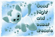 Good Night And Sweet Dreams Kitten GIF - Good Night And Sweet Dreams Kitten Cat GIFs