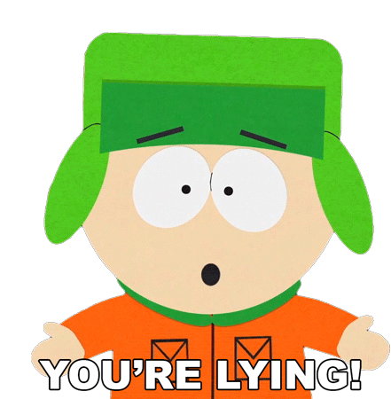 Youre Lying Kyle Broflovski Sticker - Youre Lying Kyle Broflovski South Park Stickers