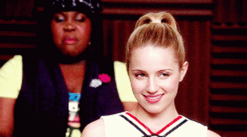 Glee Quinn Fabray Gif Glee Quinn Fabray Smiling Discover Share Gifs