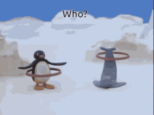 Pingu Who GIF - Pingu Who Cares GIFs