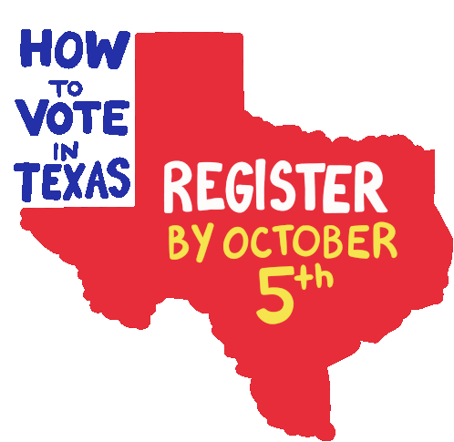 How To Vote In Texas Vote By Mail Sticker - How To Vote In Texas Vote By Mail Mail In Voting Stickers