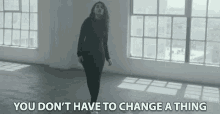 You Dont Have To Change A Thing Alessia Cara GIF - You Dont Have To Change A Thing Alessia Cara Scars To Your Beautiful GIFs