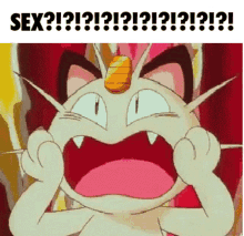 Meowth Surprised GIF - Meowth Surprised Shock GIFs