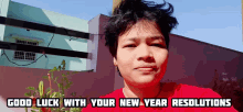 Jagyasini Singh Good Luck With Your New Year Resolutions GIF - Jagyasini Singh Good Luck With Your New Year Resolutions New Year Resolution GIFs