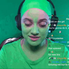 Mootsnake Green Girl GIF - Mootsnake Moot Green Girl GIFs
