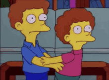 The Simpsons Butterfly GIF - The Simpsons Butterfly Scared GIFs