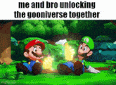 Mario Luigi GIF - Mario Luigi Brothership GIFs