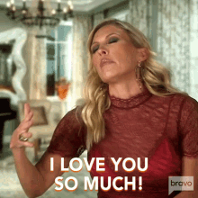 I Love You So Much Real Housewives Of Orange County GIF - I Love You So Much Real Housewives Of Orange County I Love Ya GIFs