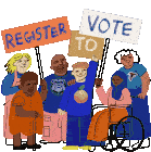 Vote Voter Sticker - Vote Voter Voting Stickers