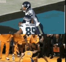step over iverson touchdown celebration