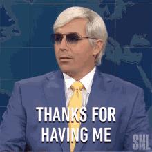 Thanks For Having Me Bob Baffert GIF - Thanks For Having Me Bob Baffert Saturday Night Live GIFs