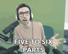 Five To Six Parts Pieces GIF - Five To Six Parts Pieces Sections GIFs