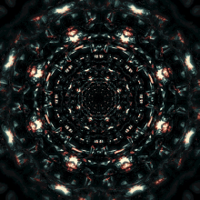 trippy mandala vortex portal