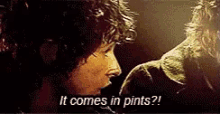 billy boyd it comes in pints lotr peregrin took