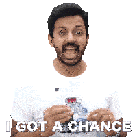 I Got A Chance Faisal Khan Sticker - I Got A Chance Faisal Khan I Had An Opportunity Stickers