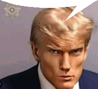 Trump Trump Mewing Sticker