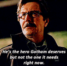 Gotham Hero GIF - Gotham Hero Deserve GIFs