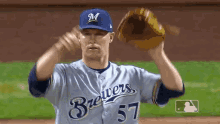 Brewers Milwaukee GIF - Brewers Milwaukee Chase Anderson GIFs