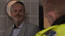 Ray Smirks To Craig Then Frowns Coronation Street Made By The Talk Of The Street GIF - Ray Smirks To Craig Then Frowns Coronation Street Made By The Talk Of The Street Coronation Street GIFs