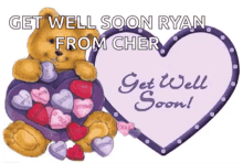 Get Well Soon Heart GIF - Get Well Soon Heart Ryan GIFs