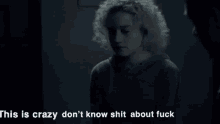 Ruth From Ozark I Dont Know GIF