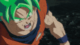 Green Goku GIF