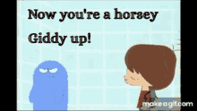 Horsey Cheese GIF - Horsey Cheese Fosters GIFs