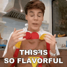 This Is So Flavorful Raphael GIF - This Is So Flavorful Raphael Raphael Gomes GIFs
