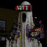 a ghost with a sign that says vote