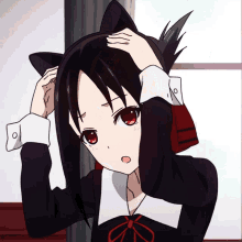 Cat Ears Kaguya GIF - Cat Ears Kaguya Anime GIFs