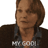 My God Annette O'Keefe Sticker - My God Annette O'Keefe The Burial Stickers