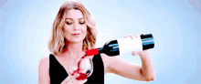 Ellen Pompeo Wine GIF - Ellen Pompeo Wine Pouring GIFs