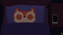 Kiff Candle Fox GIF - Kiff Candle Fox In Bed Stalk GIFs