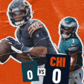 Chicago Bears Vs. Philadelphia Eagles First-second Quarter Break GIF - Nfl National Football League Football League GIFs