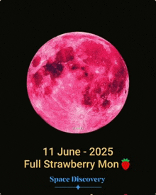 a full strawberry moon is coming in june 2025