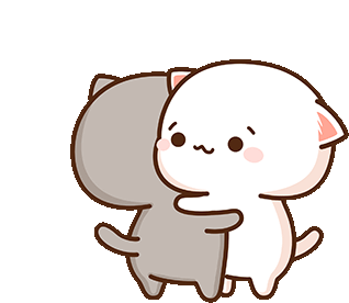 Love Couple Sticker - Love Couple Cat Stickers