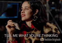 Tell Me What Youre Thinking Camilla Cabello GIF - Tell Me What Youre Thinking Camilla Cabello Whats On Your Ind GIFs