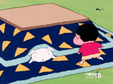 蜡笔小新 GIF - Crayonshinchan Shinchan Kotatsu GIFs