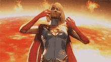 Injustice Supergirl GIF - Injustice Supergirl Heat Vision GIFs