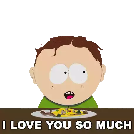 I Love You So Much Scott Malkinson Sticker - I Love You So Much Scott Malkinson South Park Stickers