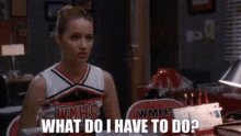 Glee Quinn Fabray GIF - Glee Quinn Fabray What Do I Have To Do GIFs