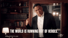 the world is running out of heroes running out of heroes heroes jimmy smits nbc
