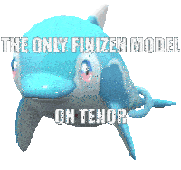 The Only Finizen Model On Tenor Sticker