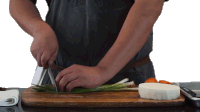 Slicing Green Onion Two Plaid Aprons Sticker - Slicing Green Onion Two Plaid Aprons Preparing The Green Onion Stickers