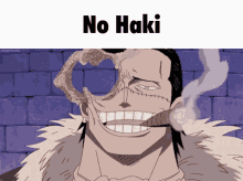 No Haki Crocodile GIF - No Haki Crocodile Shichibukai GIFs