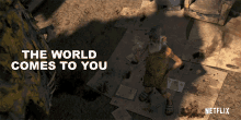 The World Comes To You Ugly Dave GIF - The World Comes To You Ugly Dave Love Death And Robots GIFs