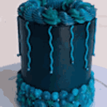 Cake Dessert GIF - Cake Dessert Teal GIFs