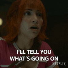 I'Ll Tell You What'S Going On Nami GIF - I'Ll Tell You What'S Going On Nami Emily Rudd GIFs